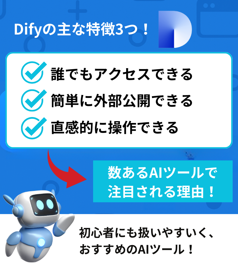 Difyの主な特徴